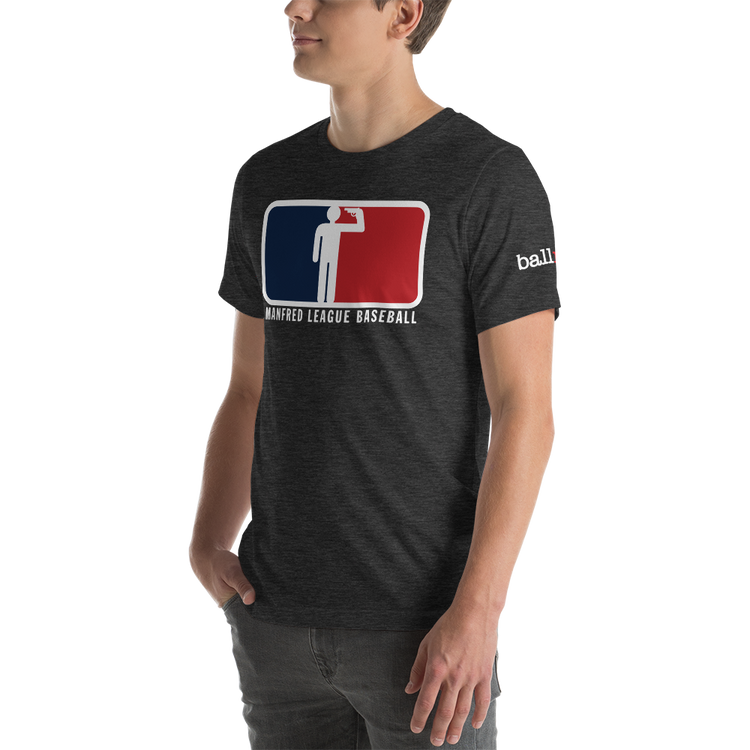 The Manfred League Baseball Tee