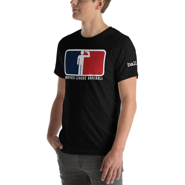 The Manfred League Baseball Tee