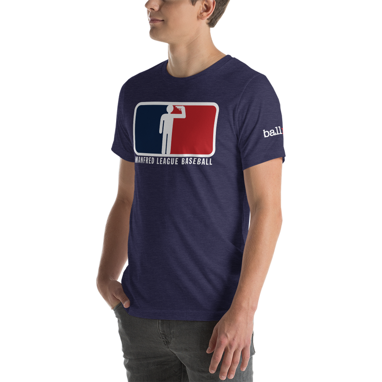 The Manfred League Baseball Tee