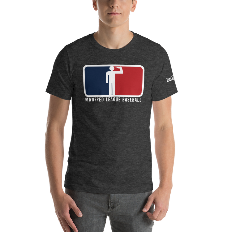 The Manfred League Baseball Tee