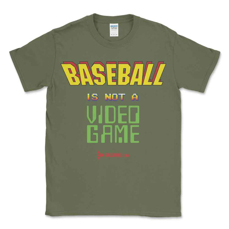 The Baseball Is Not A Video Game Tee