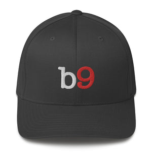 B9 Closed-Back Structured Flexfit Cap