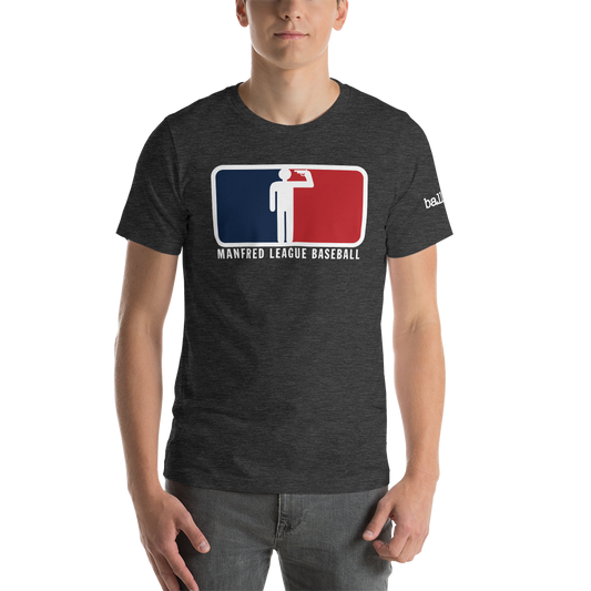 The Manfred League Baseball Tee